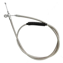Cable de embrague para motocicleta de 200 cm, trenzado de acero inoxidable, compatible con Harley 95-99
