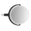 Microscope Reflective Mirror Light Gathering Pathway Changing Biological Microscope Plane Concave Reflector for XSP 00 Plastic Bracket 3