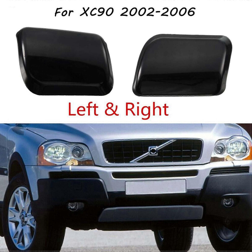 Left Side For Xc90 2002-2006 Front Bumper Headlight Lamp Washer Jet Nozzle Cover Cap 30698208 9319739917826