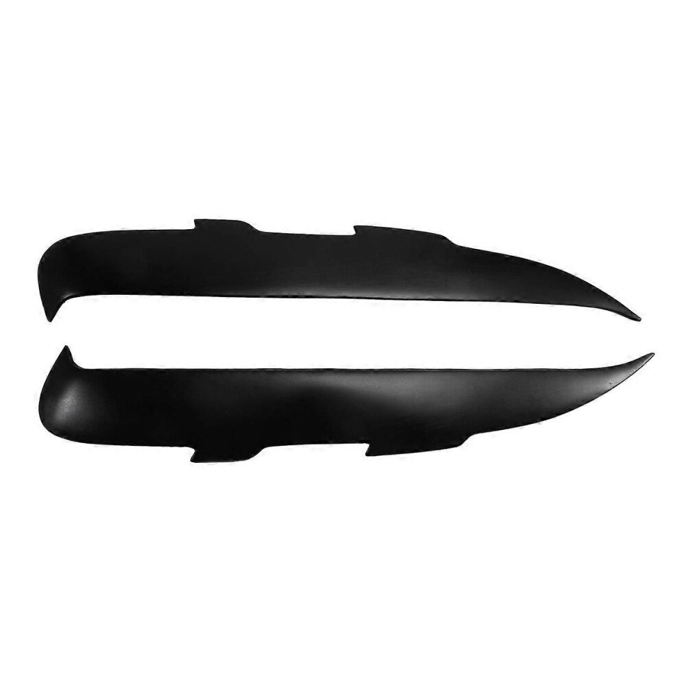 Matte Resin Front Headlight Eyebrow Eyelid Strip For Mx-5 2009-2015 Black 9319739917697