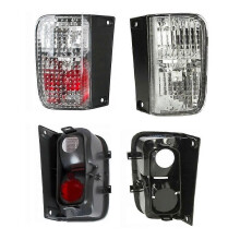 1Pair Car Rear Fog Light Reverse Lamp for Vauxhall Vivaro 2001-2009 Tail Lamp Lens 93863599 93863597 Taillight Cover