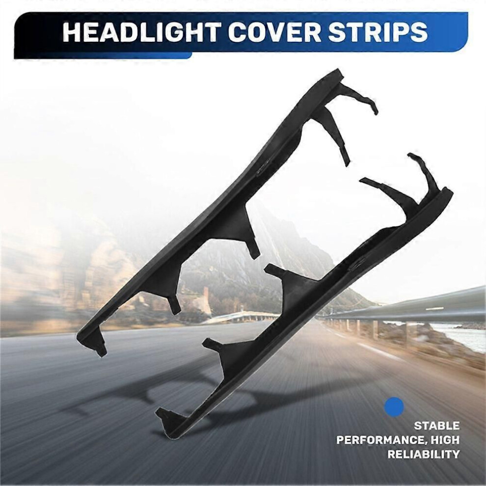 Car Front Upper Headlight Cover Sealing Strip 63126921859 For Bmw E46 4 Door 2002-2005 Left 9319739918335