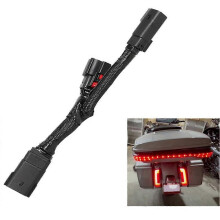 12-Pin to 6-Pin Quick Disconnect Tour Pack Light Wiring Harness for Harley Davidson CVO, Road Glide, 67801128 67801129