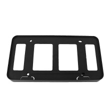Soporte de matrícula para parachoques delantero de coche, marco de montaje 75101-0C050, compatible con