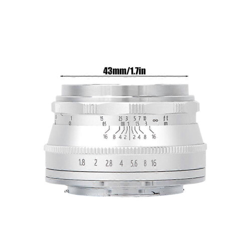 Φακός mirrorless 25mm F1.8 με πολλαπλή επίστρωση και βάση NEX για φωτογραφικέ 1
