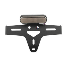 Soporte de matrícula para motocicleta, soporte trasero, guardabarros compatible con Honda