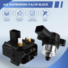 Bloque de válvulas de suspensión neumática/válvula solenoide del compresor compatible con BMW F11 GT