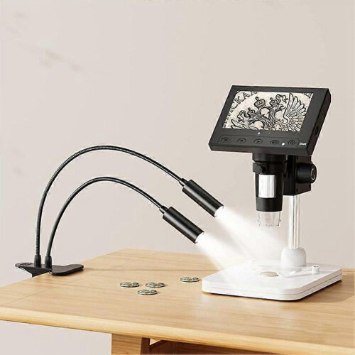 Work Desk Lamp Microscope Universal Clamp Light Source Spotlight Cell Electronic Repair Lighting Welding Led Spotlight 1