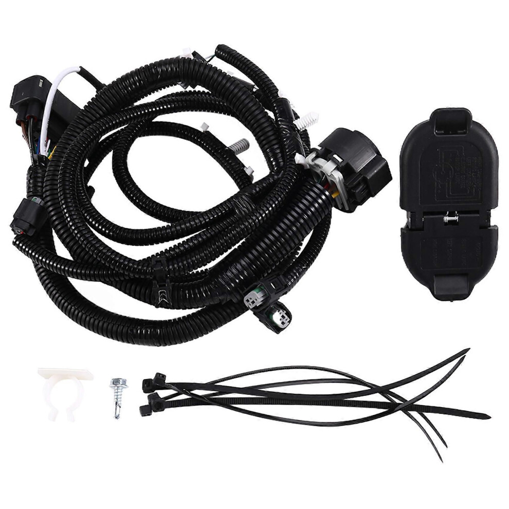 7 Way Trailer Hitch Wiring Harness Kit 9L3z-15A416-B, 9L3z15a416b For Ford F-150 2009-2014 9319739917215
