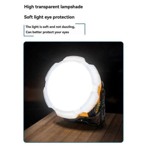 24W 2400LM LED Work Light Portable with Hook for 18V Batteries for 1