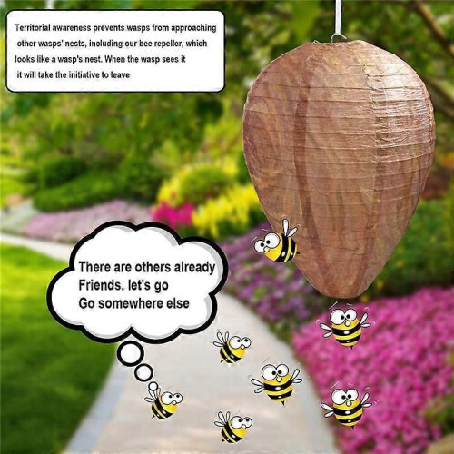 Nest Decoy, 6 τεμάχια κρεμαστή ψεύτικη φωλιά, φυσικό απωθητικό ψεύτικης φωλιάς 2