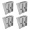 8pcs Magnesium Pencil Sharpener Survival Multi-Function Magnesium Alloy Survival Pencil Sharpener 10
