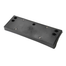 Soporte para matrícula delantera compatible con Jeep Renegade 2016-2021, accesorios para soporte de