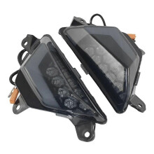 For Kawasaki Ninja 300 250 400 500 650 ZX4R ZX6R ZX25R Z1000SX Front Turn Signals Blinker Daytime Running LED Light
