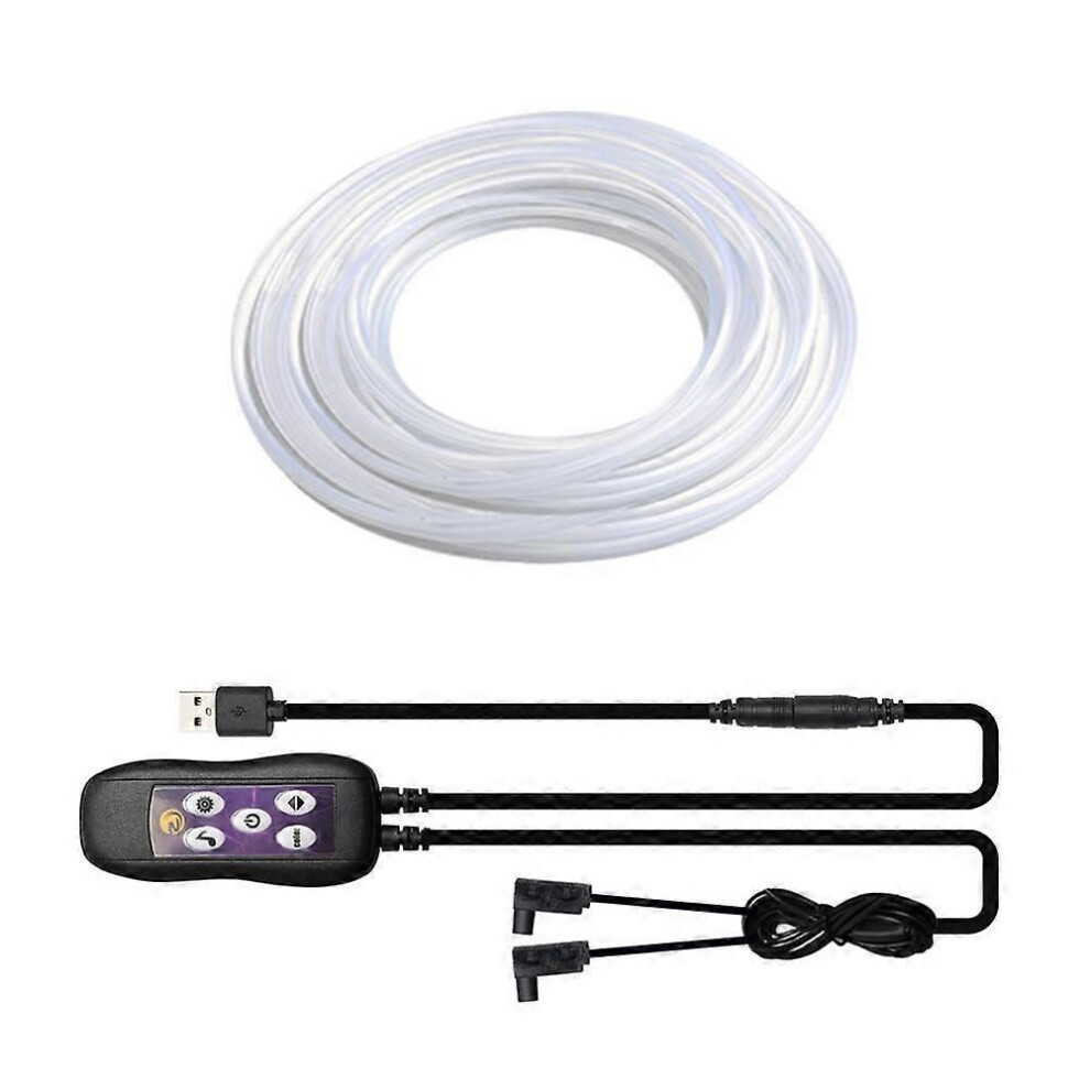 Flexible Cold Led Car Interior Atmosphere Ing Strip,Usb Fiber Optic Ambient Decorative For Tesla Model 3/Y Light 9319739926323
