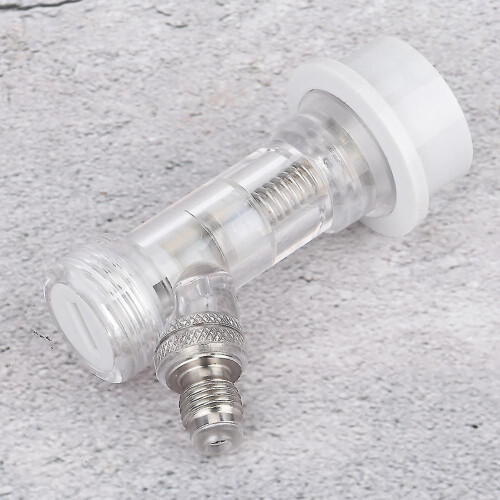 Clear Ball Beer Keg Connector with Internal Check Valve Accessories 1