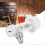 Clear Ball Beer Keg Connector with Internal Check Valve Accessories 4