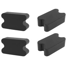 4PCS Rubber Coil Spring Spacers,Heavy Duty Front Coil Spring Booster Kit for 2.5inch Coil Spring Lif