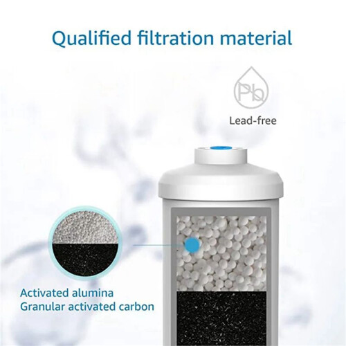Replacement for 4 BB9-2 and 4 PF-2 Fluoride Water Filter Compatible with Black Berkey Gravity Water Filtering System 1