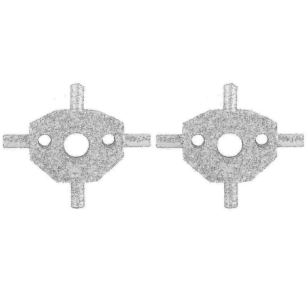 Jaguar X-Type S-Type Headlight Washer Covers - Pivot Swivel Cruciform Replacement Parts 9319739926736