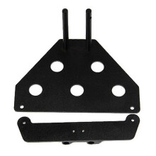 For 2015-2022 Dodge Charger SRT SCAT GT Car Removable Take Off Front License Plate Frame Bracket Holder Accessories