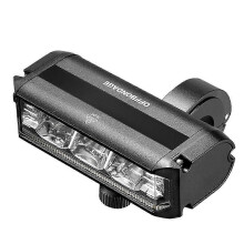 Faro anteriore per bicicletta a LED ricaricabile tramite USB - Luminosa luce frontale per bicicletta