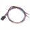 Saab 9-3 Sedan 2003-2011 Left Tail Light Bulb Socket Wire Harness ABS Plastic Replacement 4733242 1