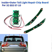 4Pcs/Set Inside+Outer Tail Light Repair Chip Board 7162209 7162210 7162213 7162214 for BMW X3 E83 07-10 Rear Tail Board