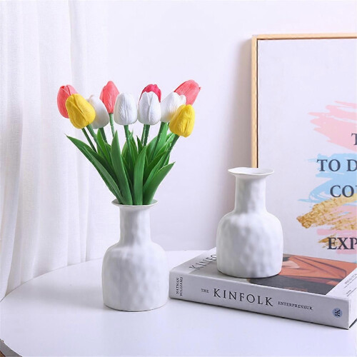 Στολίδια βάζου Βάζο με τεχνητό λουλούδι Tulip 2
