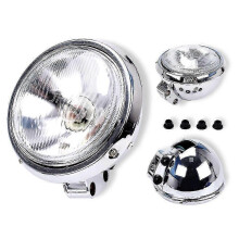 Faro anteriore universale da 12V per moto, compatibile con Harley 883, Steed VLX 400, Shadow 600, Magna