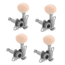 4pcs Locking Guitar Tuners Set for Acoustic Guitar and Ukulele Stable Locking Design Easy Installation