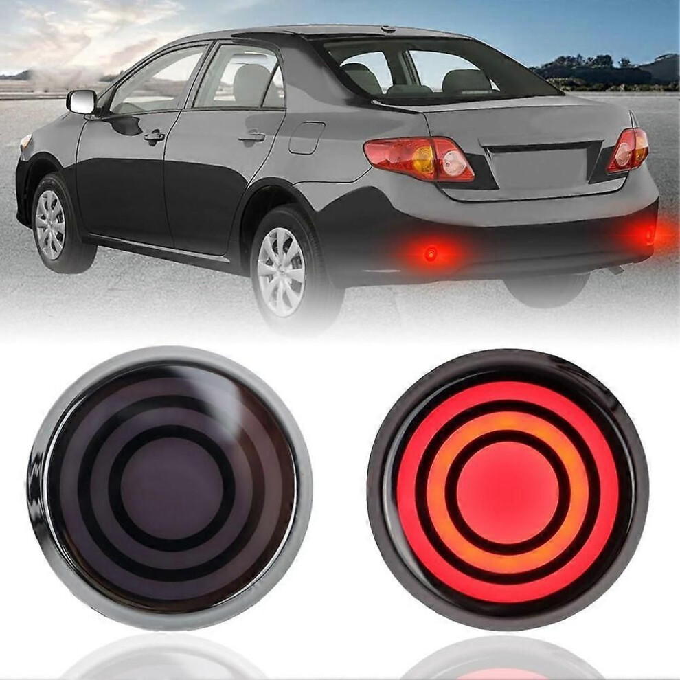 Led Rear Bumper Reflectors Brake For Toyota Scion Iq Sienna Corolla Rear Fog Tail Lamps Accessories Light 9319739919295