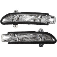 Coppia di indicatori di direzione per specchietto retrovisore anteriore sinistro e destro per W211 W221.