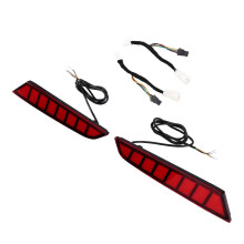 LED Tail Brake Reflector Stop Signal Lamp for BYD Mini 2024 Rear Bumper Light Warning Light Turn Signal Red