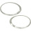 Chrome Silver Headlight Trim Ring for Mini Cooper Models 2007-2015 1