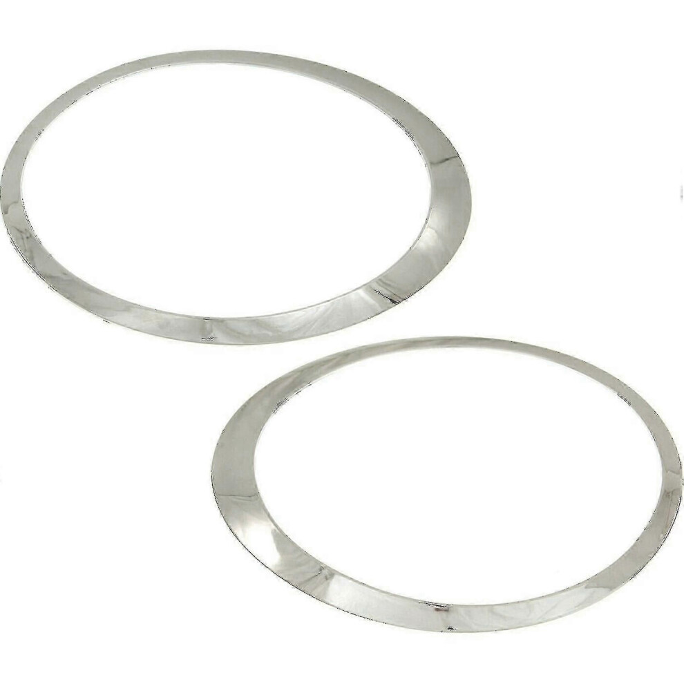 Chrome Headlight Trim Ring For Mini Cooper Models 2007-2015 Silver 9319739927894