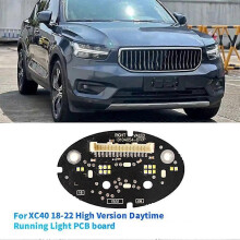 Front Headlight LED Chip Board for VOLVO XC40 18-22 High Version Daytime Running Light PCB Board 90122310/PCB/R