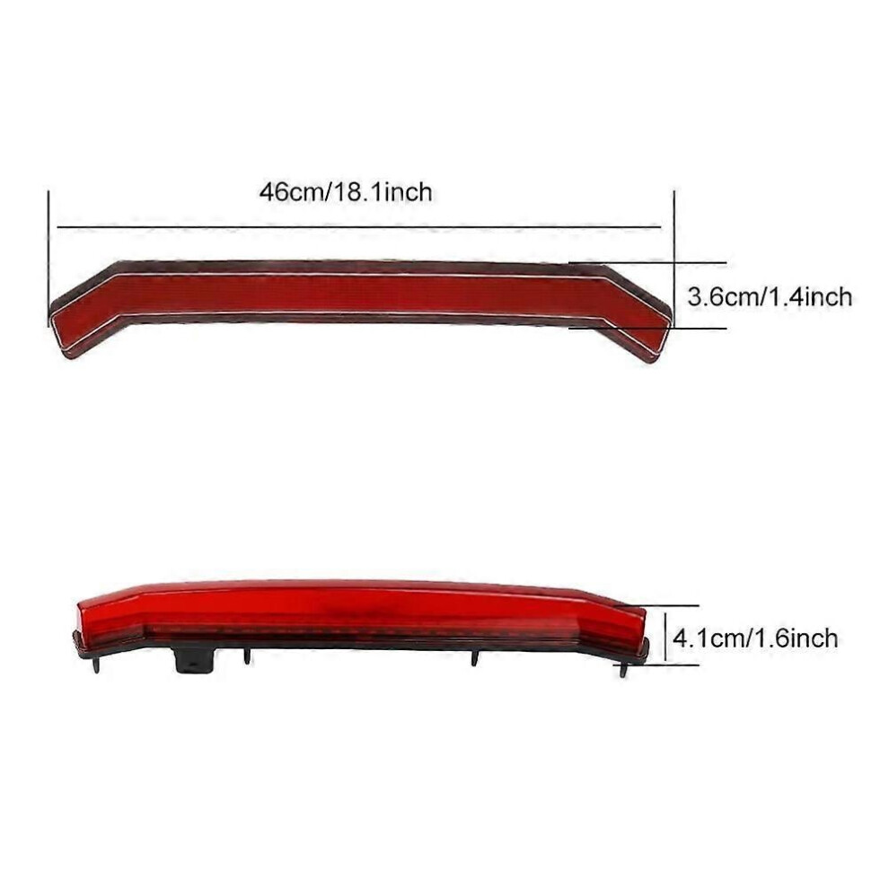 Led Center Tail S Brake Rear Accent Lamp Tail For Polaris Rzr Turbo Sportsman Xp1000 2017-2022 Light 9319739919905