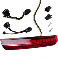 Third 3rd Brake Light for Toyota Prado 250 LC250 2024, High Mount Brake Light, Rear Running Light+Brake+Turn Signal Red