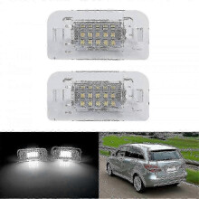 2 kpl B-sarjan LED-rekisterikilven valoja W246/W242 malleihin, Canbus-yhteensopiva