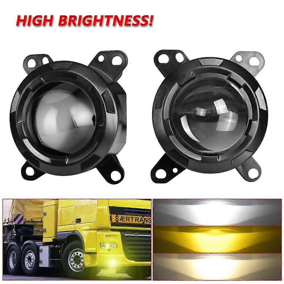3 Inch Led Lighthouse Projector Bifocal Lens For Daf Truck Hid Bi-Xenon High+Low Beam For Bright Lens Truck Fog Lamp 9319739919066