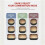 2 τεμάχια αγκράφα σιλικόνης μαγνήτη για τη φριτέζα αέρα για 2