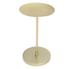 Gold Pillar Candle Holder Double Sided Use Rust Prevention Iron Candlestick Holders for Living Rooms