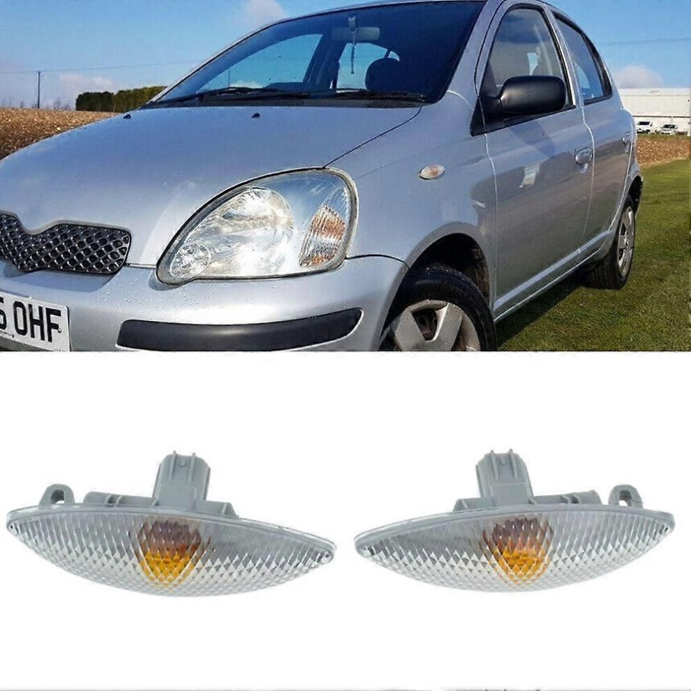 Car Side Marker Indicator For Toyota Yaris Vitz 1999-2005 Turn Signal Lamp Replace 81730-0D010 81730-0D011 Light 9319739919462