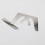 2Pcs Stainless Steel Oral Bite Plate Silver Dental Tool Precise Fit 2