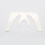 2Pcs Stainless Steel Oral Bite Plate Silver Dental Tool Precise Fit 8