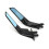 Καθρέφτες μοτοσικλέτας Stealth Winglets Κιτ περιστρεφόμενου κ 4