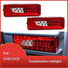 24V Truck LED Rear Lamps Taillights Tail Lights with Buzzer for Scania Trailer Right 2380953, 2241859