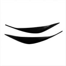 Car Front Headlight Eyebrow Head Light Eyelid Eyebrow Resin Trim Sticker for F34 GT330 GT328 GT300