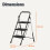 Amazon Basics 3Step Folding Ladder Steel Structure with AntiSlip Feet 4